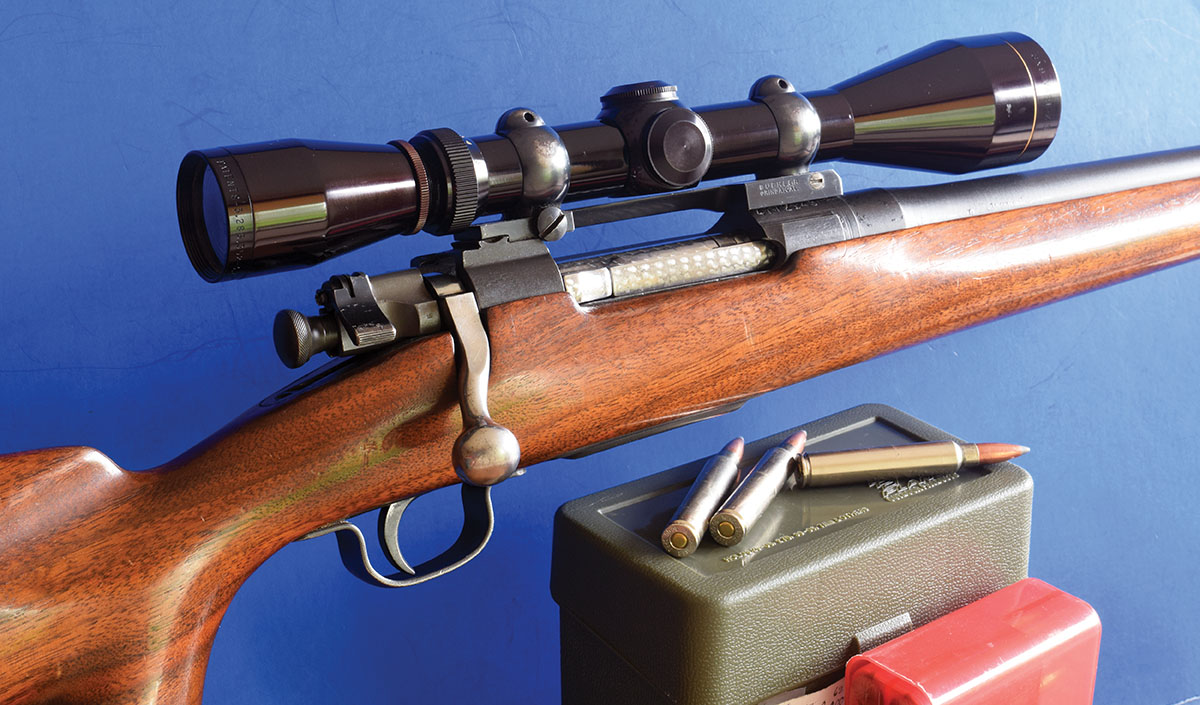 Not a lightweight, this 03A3 is comfy in recoil. An elk rifle that sends 200-grain bullets at 2,750 fps.